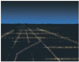 Use light patterns for orientation